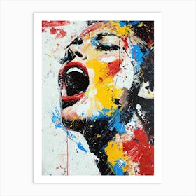 Scream, Pop Art Art Print