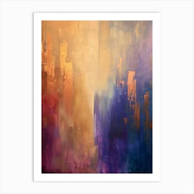 Abstract Cityscape 12 Art Print