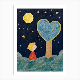 Heart Tree 2 Art Print