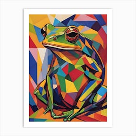 Colorful Frog 1 Art Print