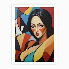 Abstract Woman 1 Art Print