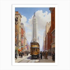 Empire State Building Art Print