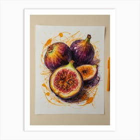 Figs! Art Print