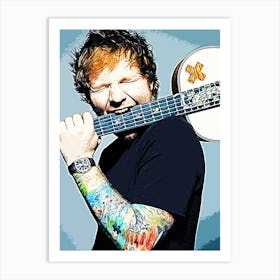 Ed Sheeran 8 Art Print