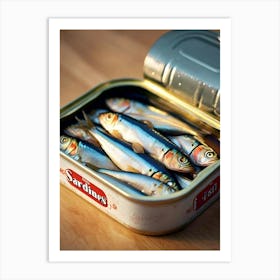 Sardines In A Tin Art Print