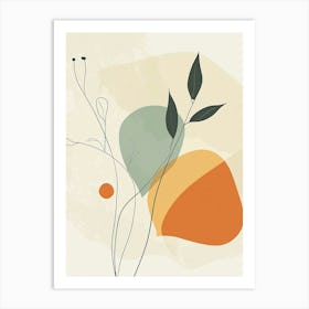 Abstract Flower 2 Art Print