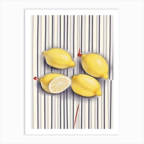 Amalfi Lemons 4 Art Print