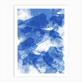 Blue Storm Art Print