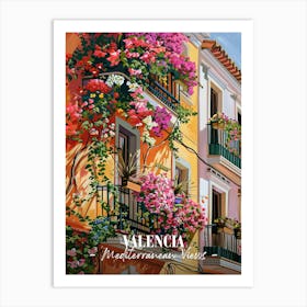 Mediterranean Views Valencia 3 Art Print