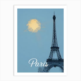 Paris Eiffel Tower 1 Art Print