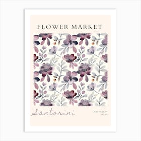 Flower Market 41 Art Print