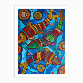 Fishes 6 Art Print