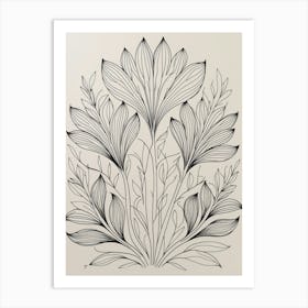 Floral Pattern 11 Art Print