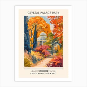 Crystal Palace Park London Parks Garden 3 Art Print