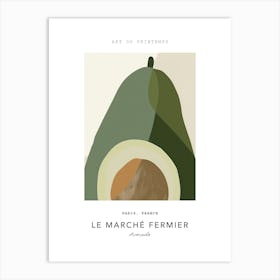 Avocado Le Marche Fermier Poster 8 Art Print