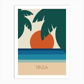 Ibiza Art Print