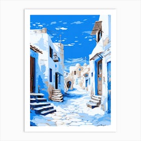 Greece Village 2 Art Print