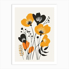 Poppies 128 Art Print