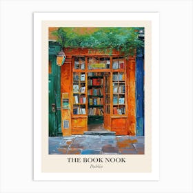 Dublin Book Nook Bookshop 4 Poster Art Print