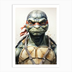 Teenage Mutant Ninja Turtle 1 Art Print