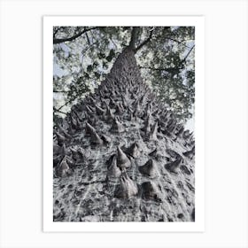 Tree With Spikes Art Print