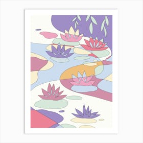 Water Lilies 2 Art Print