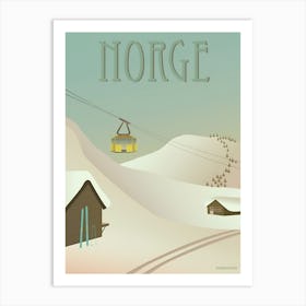 Norway Art Print