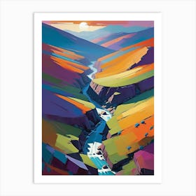 River Valley Art Print