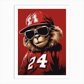 A San Francisco 49ers Lion 03 Art Print