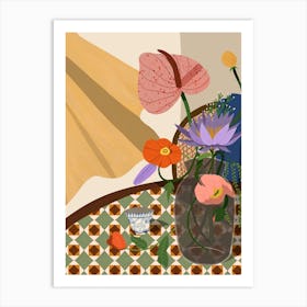Flower Arrangement Art Print
