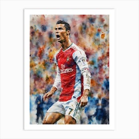 Cristiano Ronaldo Art Print