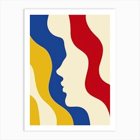 Face Of Colombia Art Print