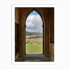 Ireland Church arch Art Print