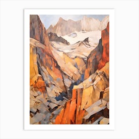 Mount Whitney Usa 1 Mountain Painting Art Print