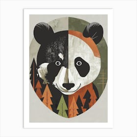 Panda Bear Canvas Print 2 Art Print