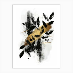 Abstract Leaves 56 Art Print