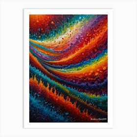 Abstract Painting 502 Art Print