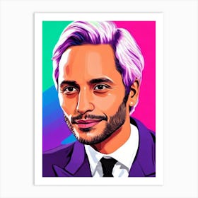 Gael García Bernal Pop Movies Art Movies Art Print