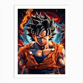 Goku Dragon Ball Z Art Print