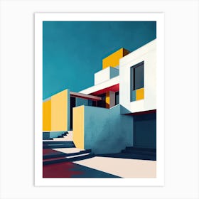 Modern Architecture Minimalist 8 Art Print