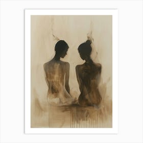 Two Nudes Art Print