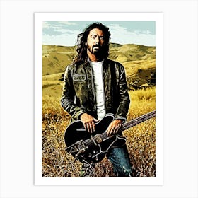 Foo Fighters - Dave Grohl 1 Art Print