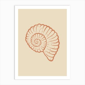 Seashell 07 Art Print