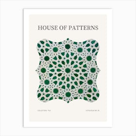 Tile Pattern Poster 39 Art Print