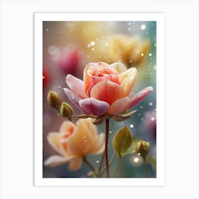 Beautiful Roses Art Print