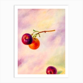 Cherry 3 Fruit Art Print