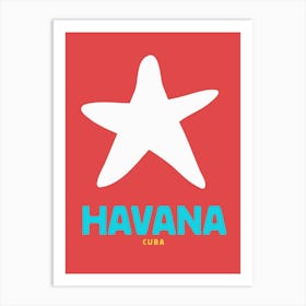Havana Cuba Print Art Print