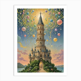 Castle Of Celebrations Art Print