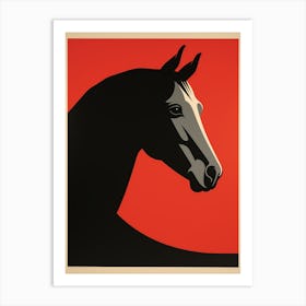 Horse Head Art Print