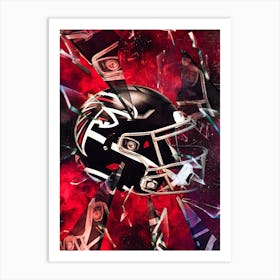 Atlanta Falcons 3 Art Print